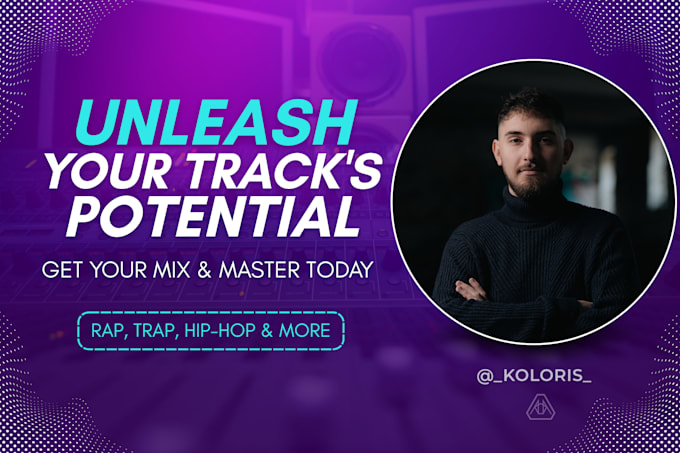 do a clean, loud and punchy industry level mix and master