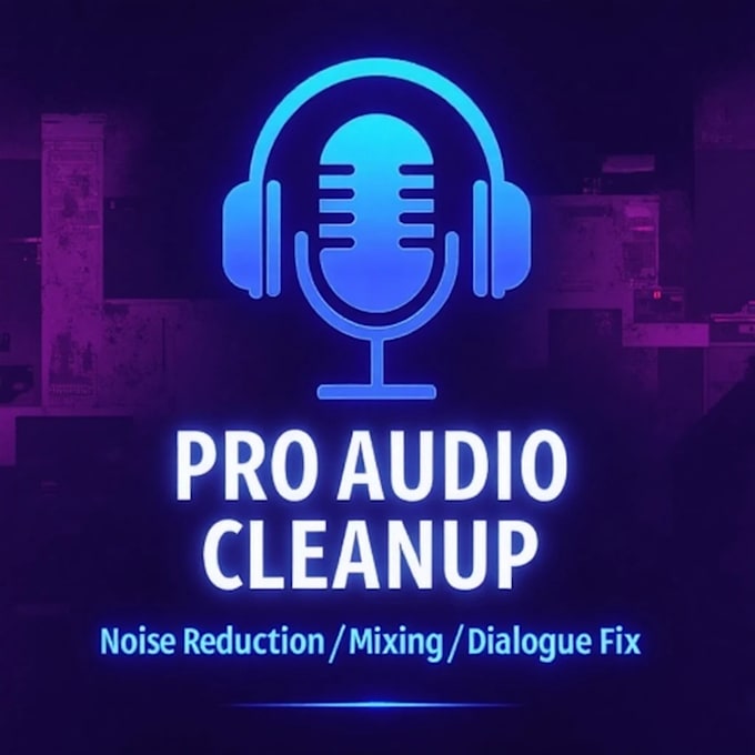 clean, restore and mix your audio like a pro sound engineer