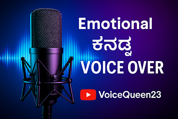 convert your script into high quality kannada audio narration