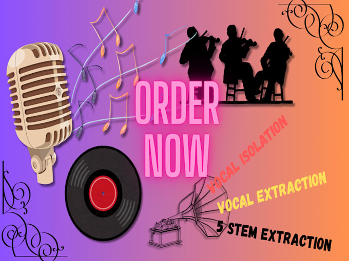 isolate, extract vocals with best method for instrumental