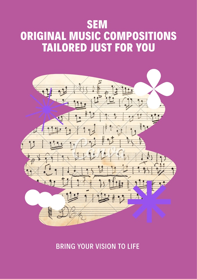 create custom sheet music based on your preferences