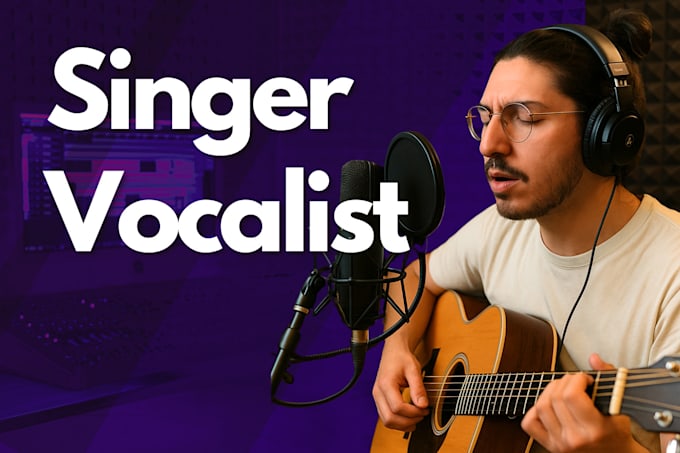 be your pop or indie singer vocalist