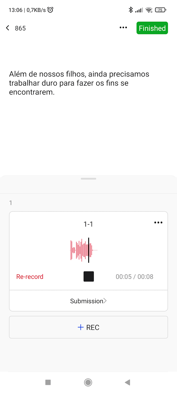 record professional voice over in portuguese or english