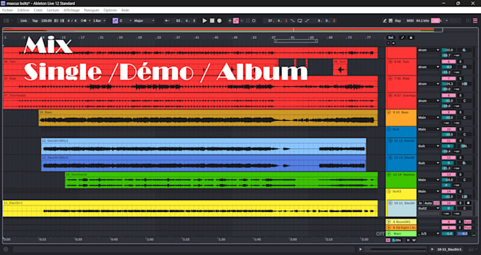 mixage rock punk hard