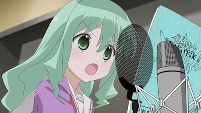 say anything as an anime voice actress