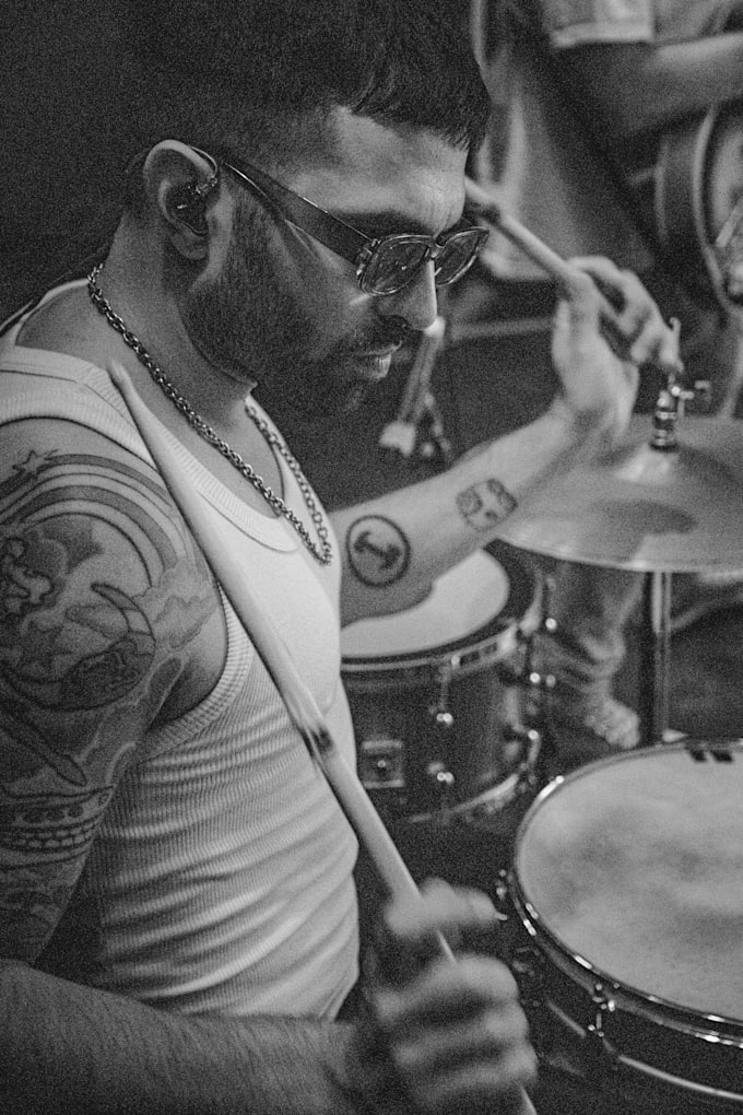 record all the drums that you need