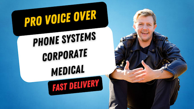 voice your phone systems and corporate narrations