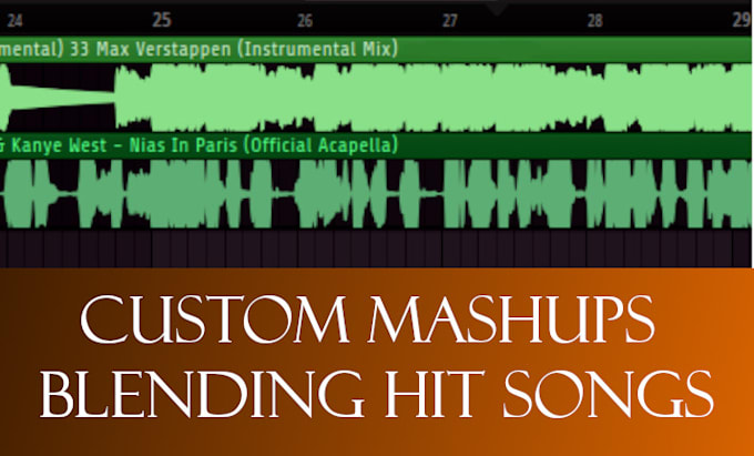 create a professional custom mashup of your songs