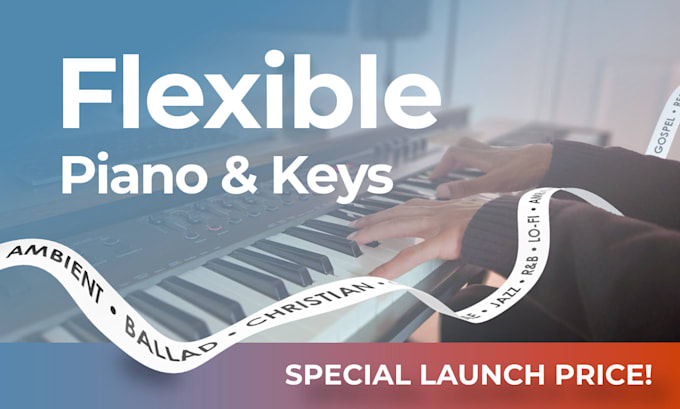 record piano or keys for your christian or general music