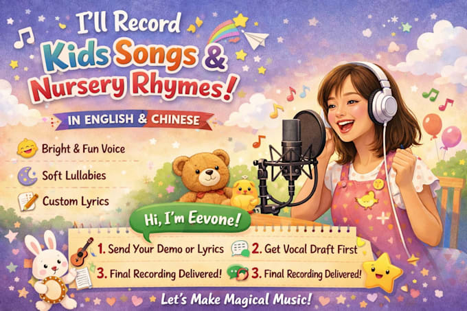 record kids song and nursery rhymes