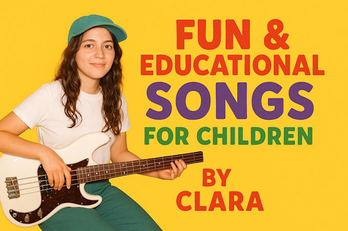 sing your kid song, jingles, radio jingle, podcast music  in spanish and hindi