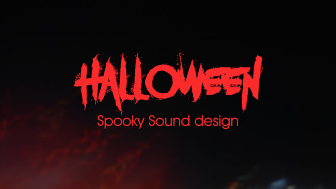 create custom halloween spooky sound design for your project
