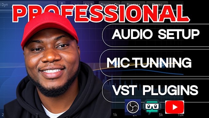professionally setup obs mic audio with filters and vsts