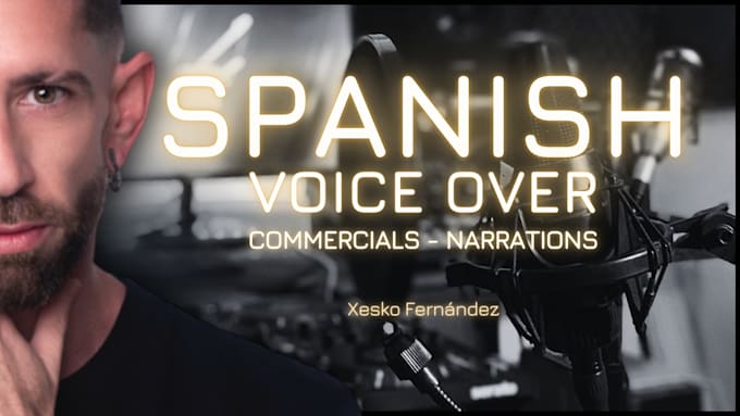 record a professional spanish voice over for your commercial, ad or radio