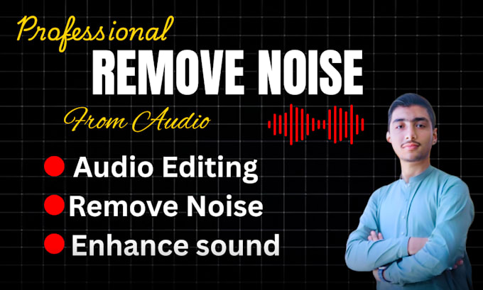 professionally remove background noise from audio
