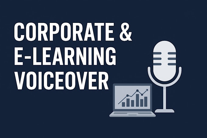 do professional male voiceover for corporate, e learning and explainer videos