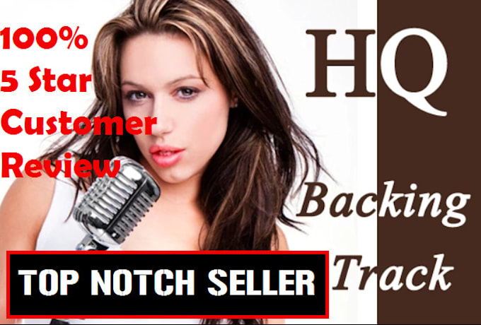 create a HQ karaoke music backing track for your song