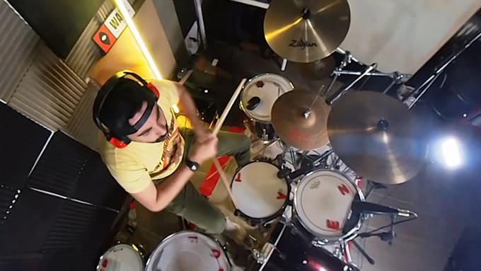 be your professional funk and hip hop drummer