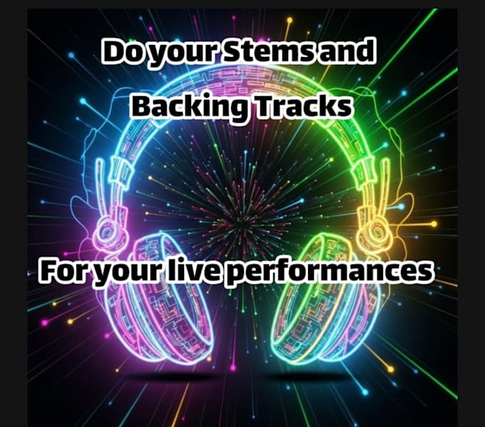 do your backing tracks and stems for your ai songs and live performances