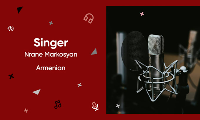 sing armenian folk or pop songs with authentic vocals