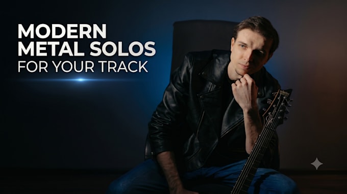 record an emotional modern metal guitar solo
