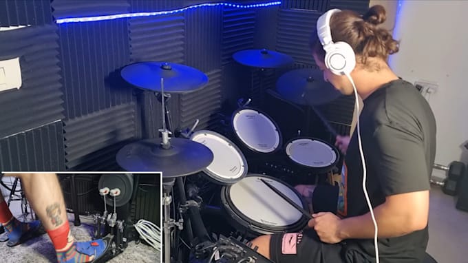 be your professional heavy metal drummer