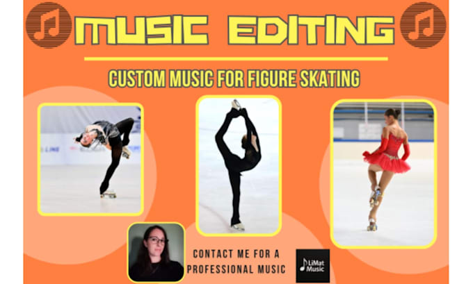 cut, mix and edit custom music for figure skating routines