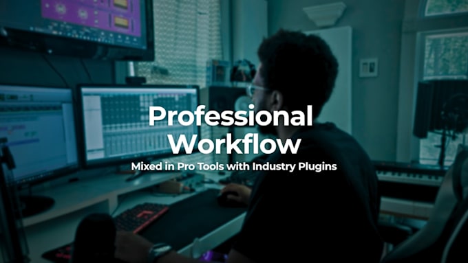 mix your two track song with professional sound
