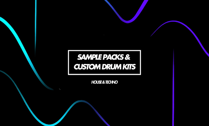 create custom drum kits and sample packs for house and techno producers