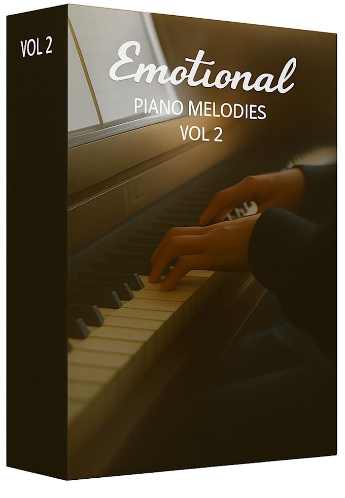 create emotional piano melodies sample pack wav and midi