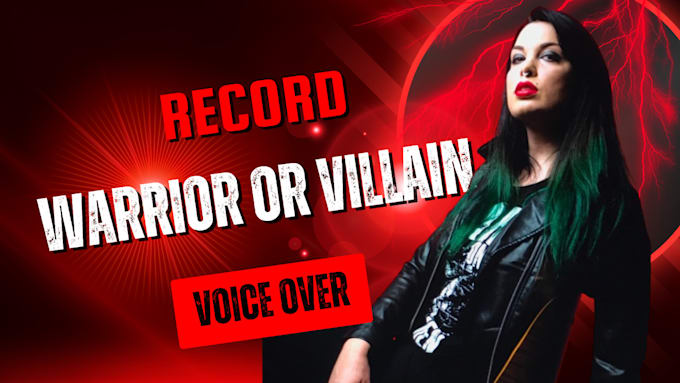 record a female warrior or villain character