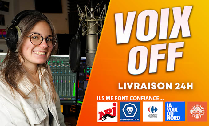 record french female voice over