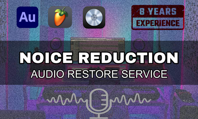 audio noise reduction, audio enhancement, and restoration