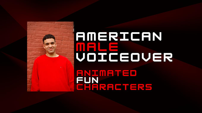 record a professional american character voiceover
