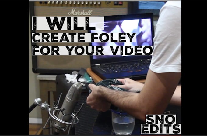 create and sync foley for your film, game or animation