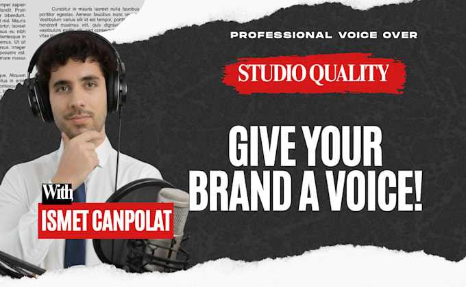 record a professional turkish voice over