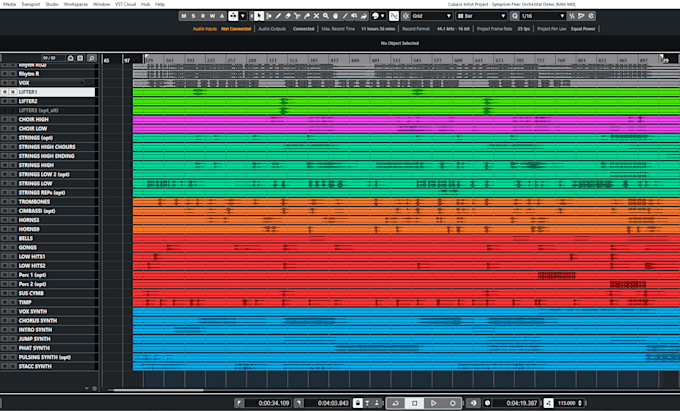 add epic orchestra to rock, pop, metal song