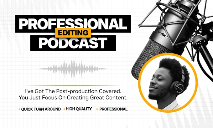 professionally edit your audio and video podcast