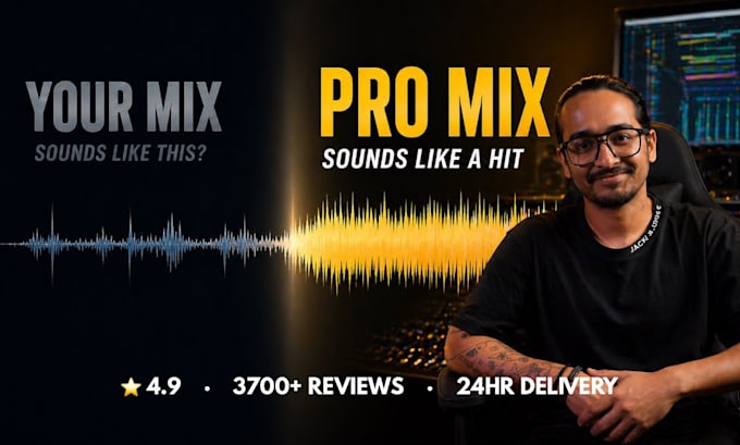 mix and master your rap, trap, drill or hip hop song professionally