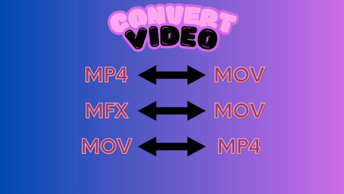 convert audio and video formats mp3, wav, mp4, mov and more