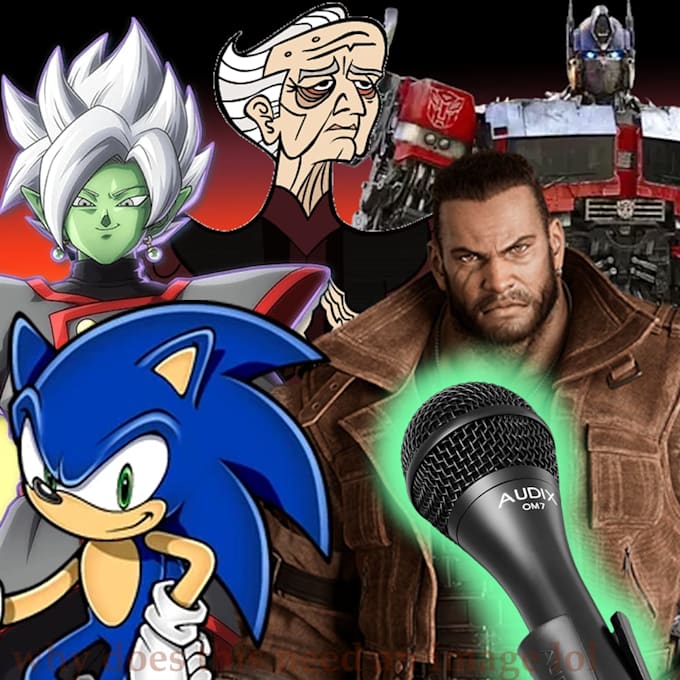 voice act a character for you