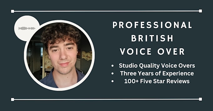 provide british male audiobook narration