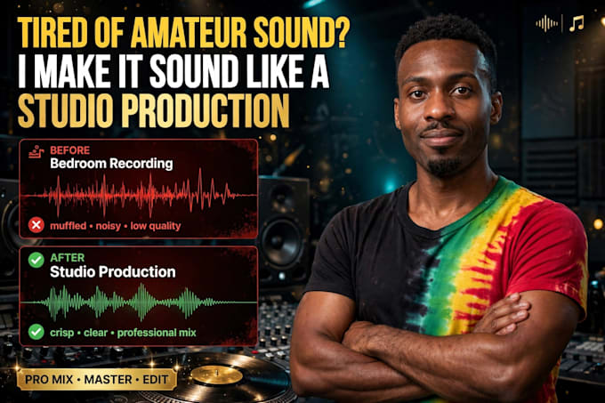 your music recordings sound like a studio production
