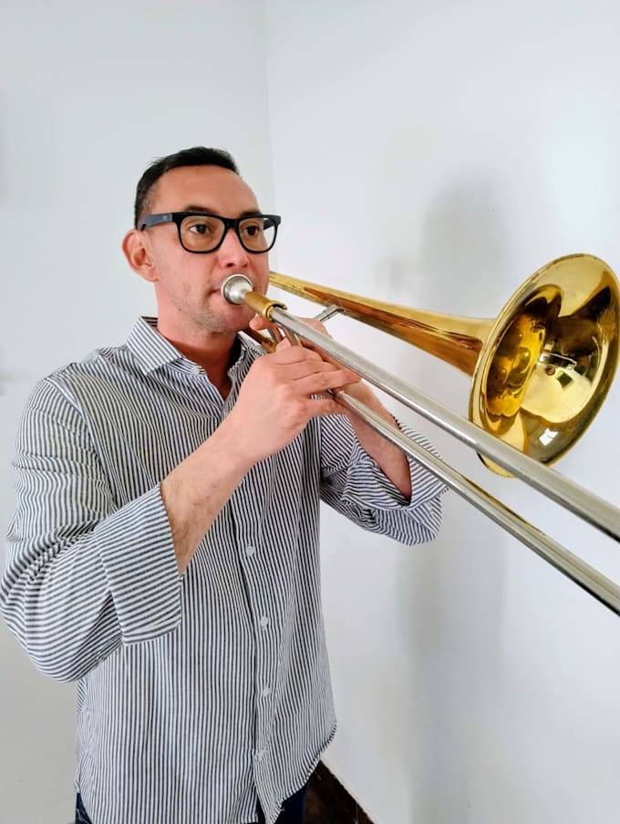 grabación de trombon profesional