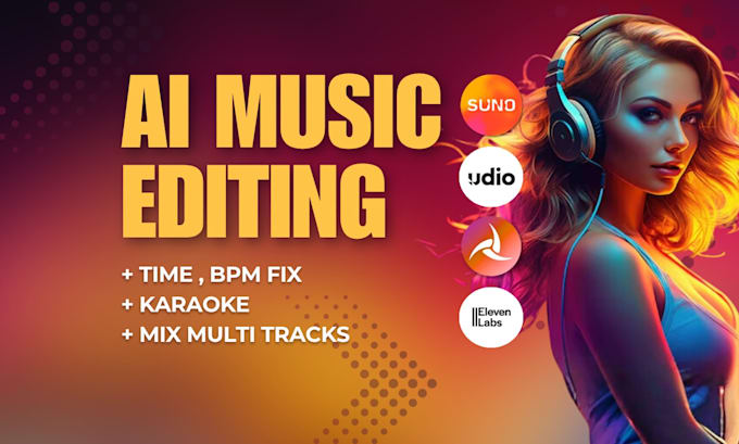 fix ai music time, bpm, lyrics and any issues