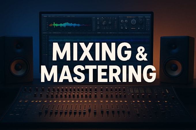 mix and master your audio tracks