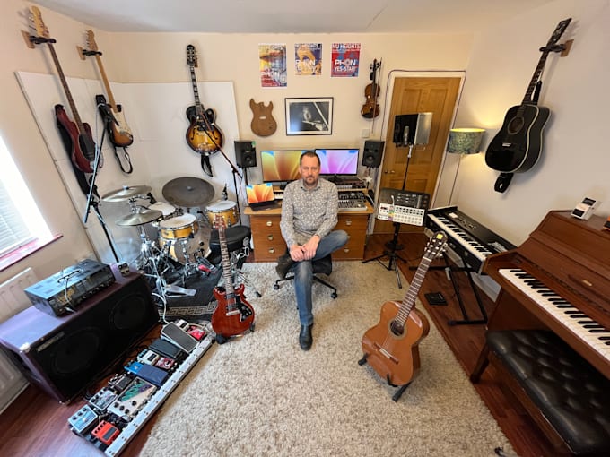 produce your original song using live instruments