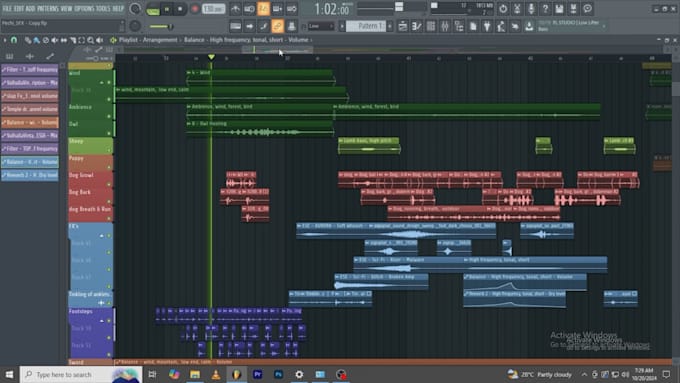 create cinematic sound effects and immersive sound design for your project