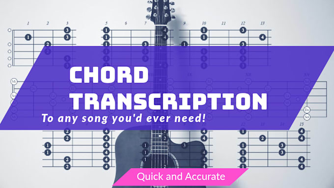 transcribe accurate chords and create a professional chord sheet