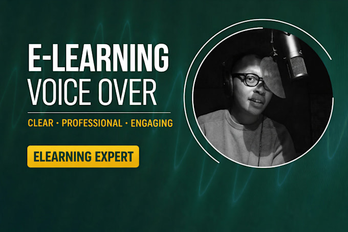 record elearning and corporate training voice over